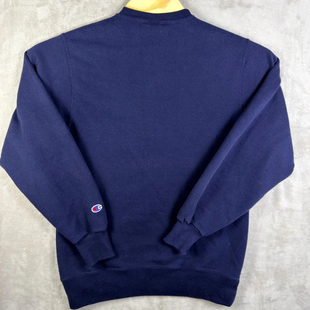 Vintage 90s Champion Notre Dame Sweatshirt‎ Mens Medium Embroidered Made In USA